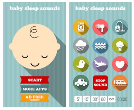 Baby Sleep Sounds aplikacje dla mam
